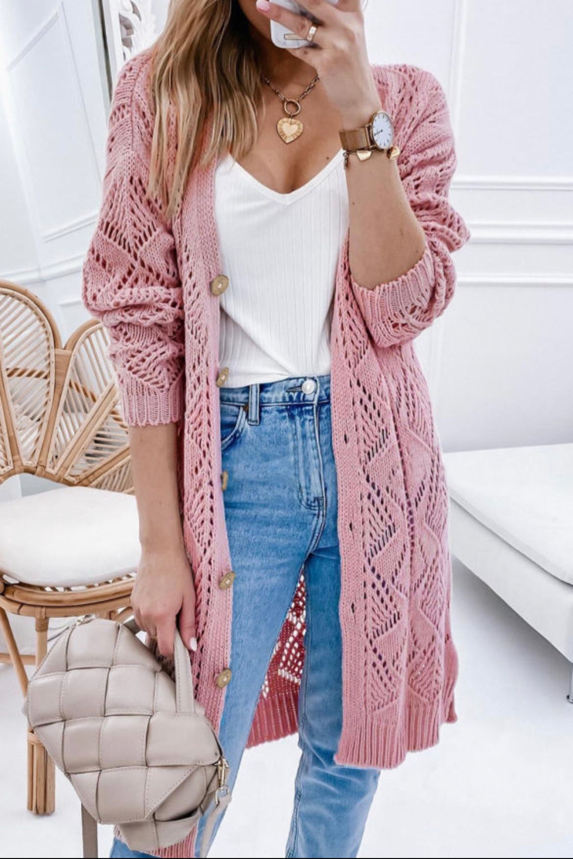 
                  
                    Knit cardigan
                  
                