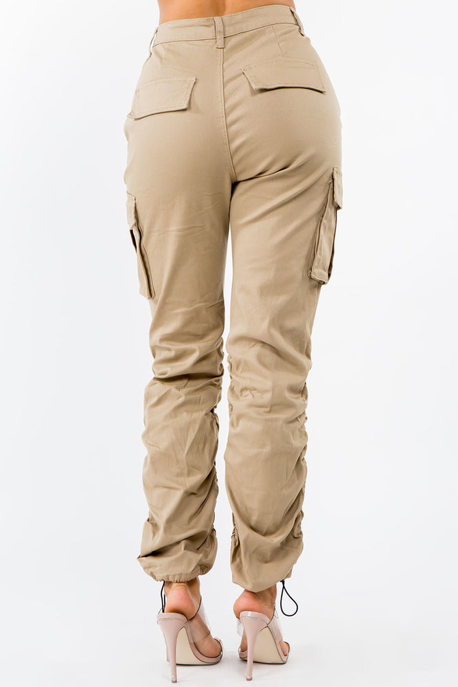 
                  
                    High Waisted Cargo Joggers
                  
                