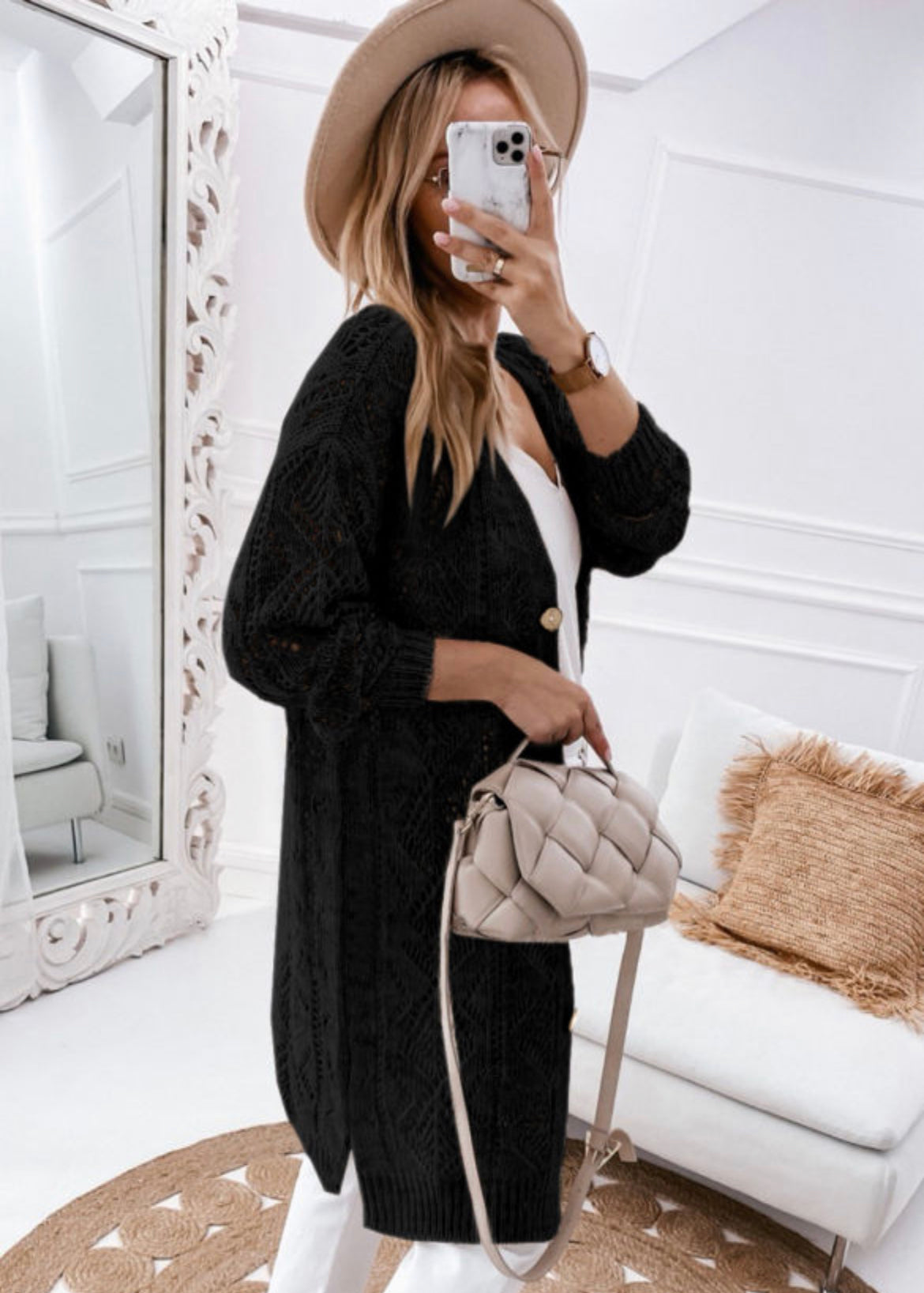 
                  
                    Knit cardigan
                  
                