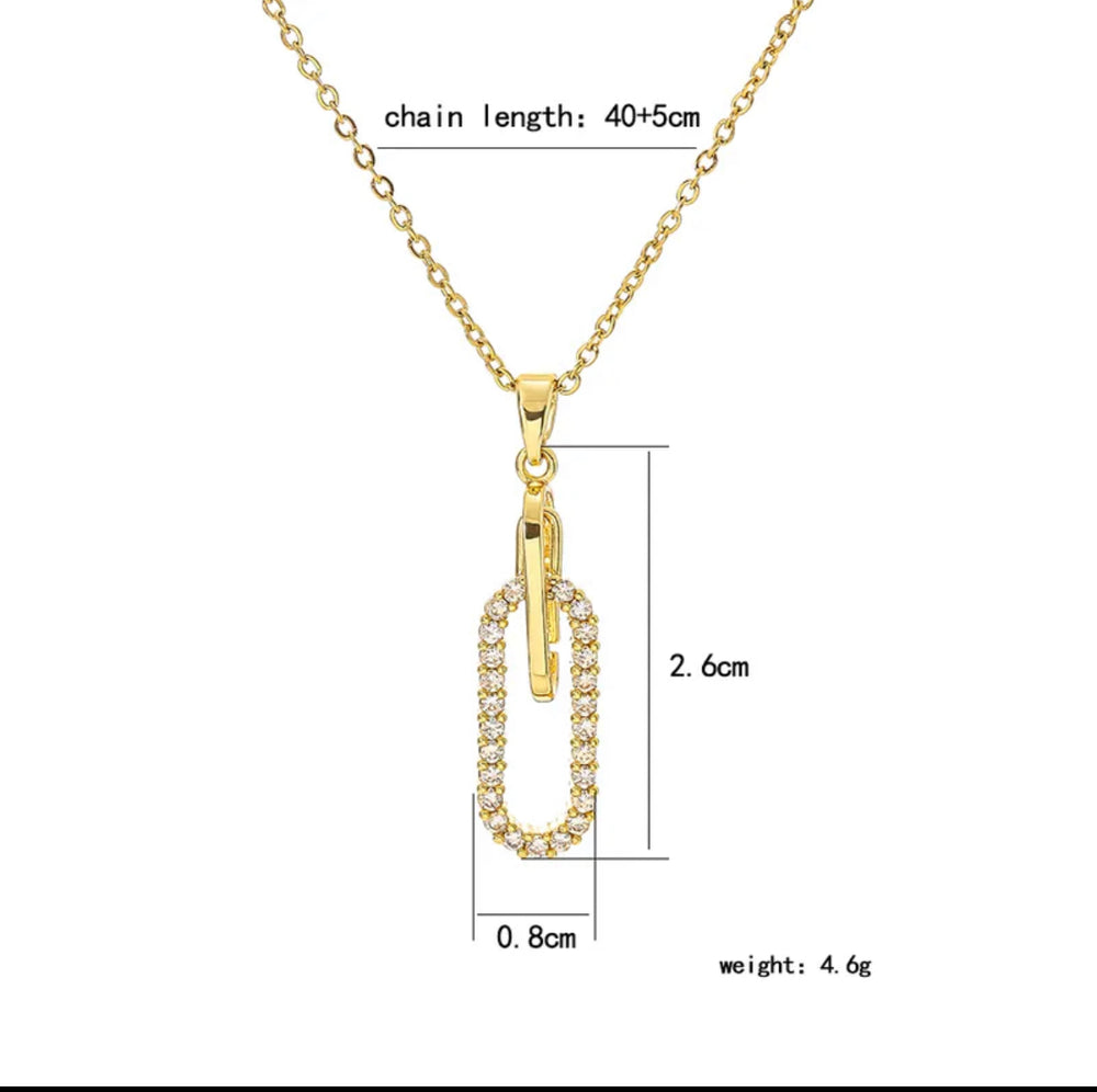
                  
                    Titanium steel 18k gold plated IG style elegant simple
                  
                